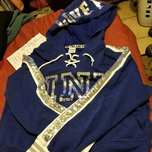 ROYAL BLUE PINK HOODIE